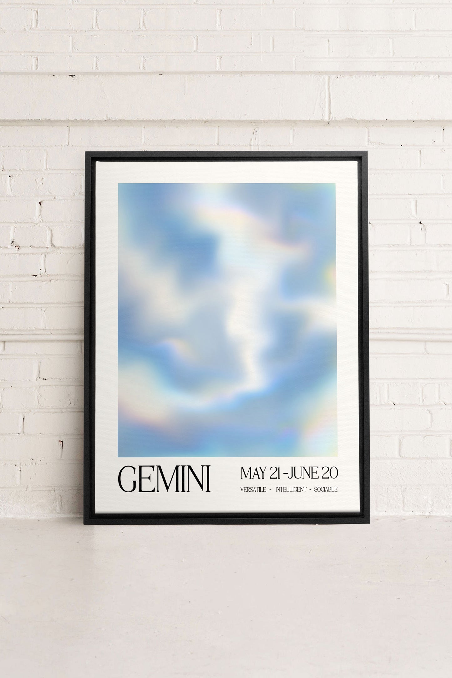 GEMINI, Work on stretched canvas