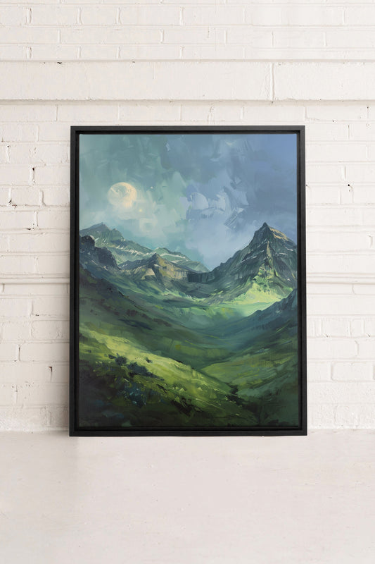 VENUS VALLEY, Work on stretched canvas