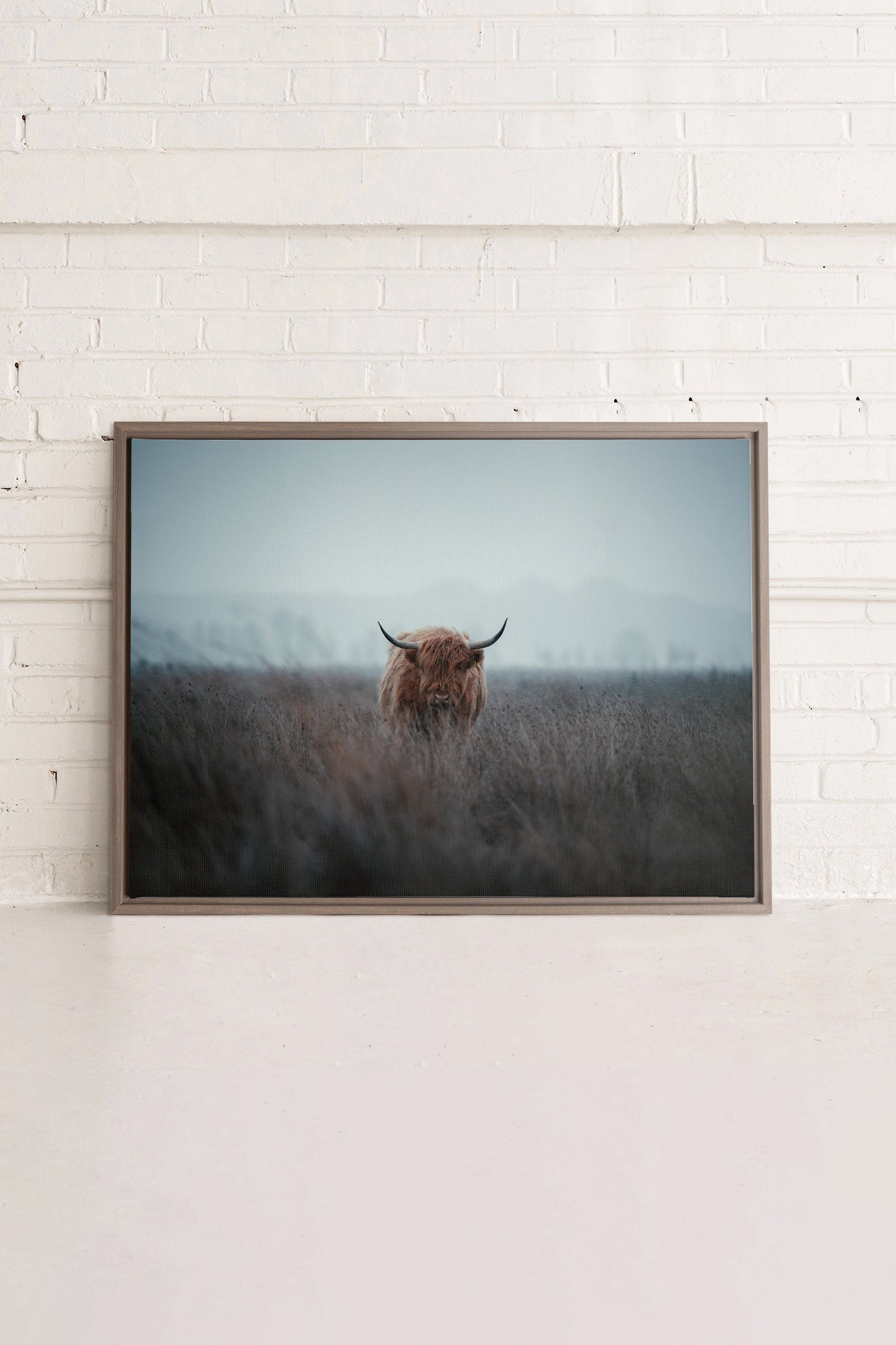 NOTHINGNESS, Oeuvre sur toile étirée