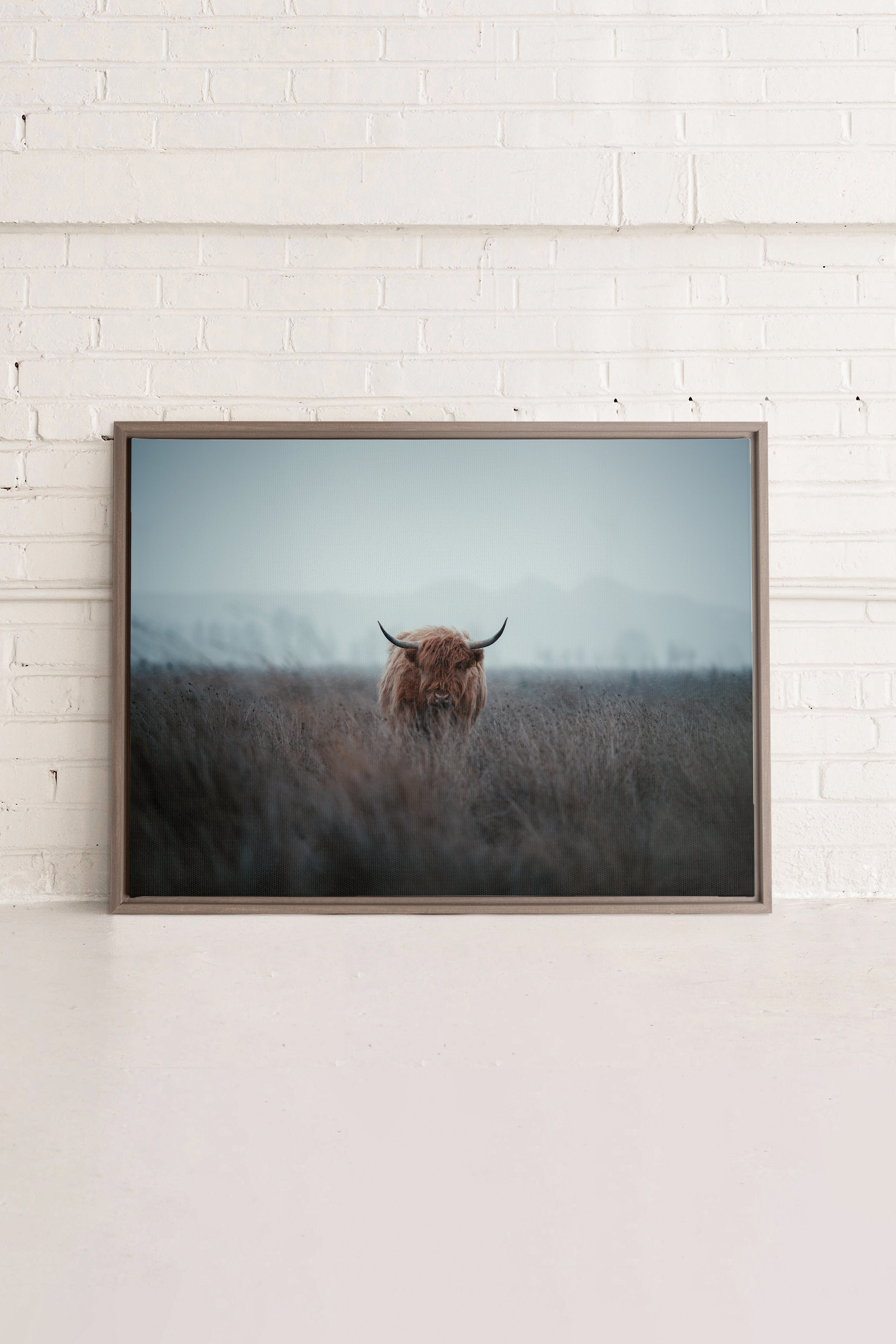NOTHINGNESS, Oeuvre sur toile étirée