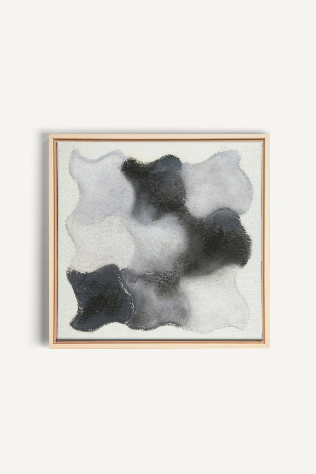 NUANCES FONDUES, Artwork on stretched canvas, framed Natural Light