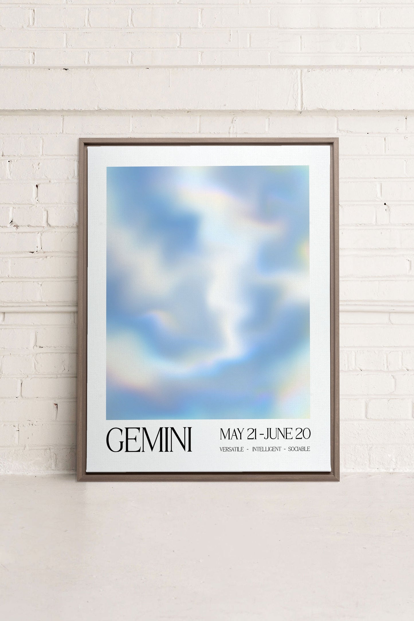 GEMINI, Work on stretched canvas