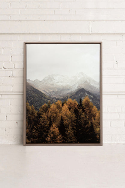 OCTOBER COLORS, Oeuvre sur toile étirée