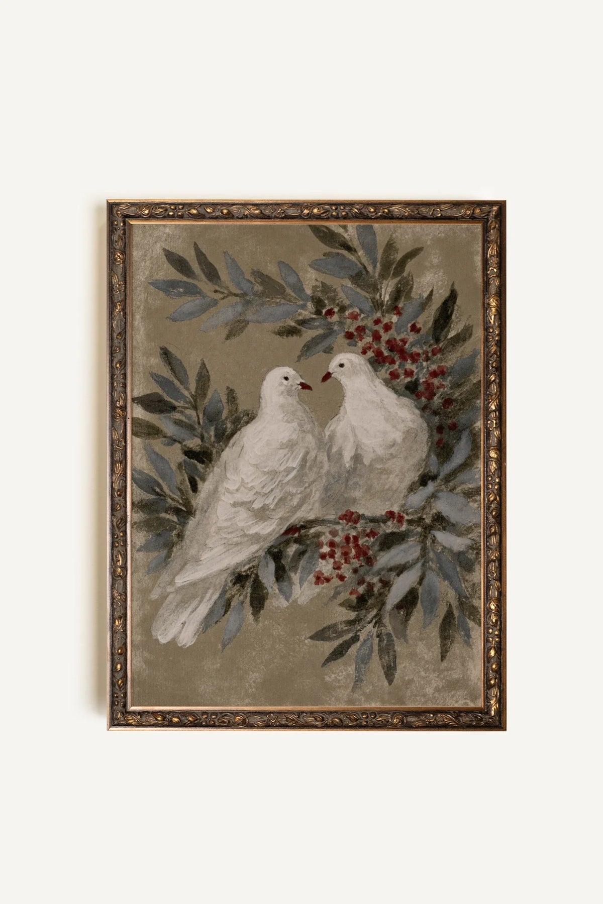 OLK_HLD_17, Oeuvre sur toile rigide, encadré Vintage Bronze