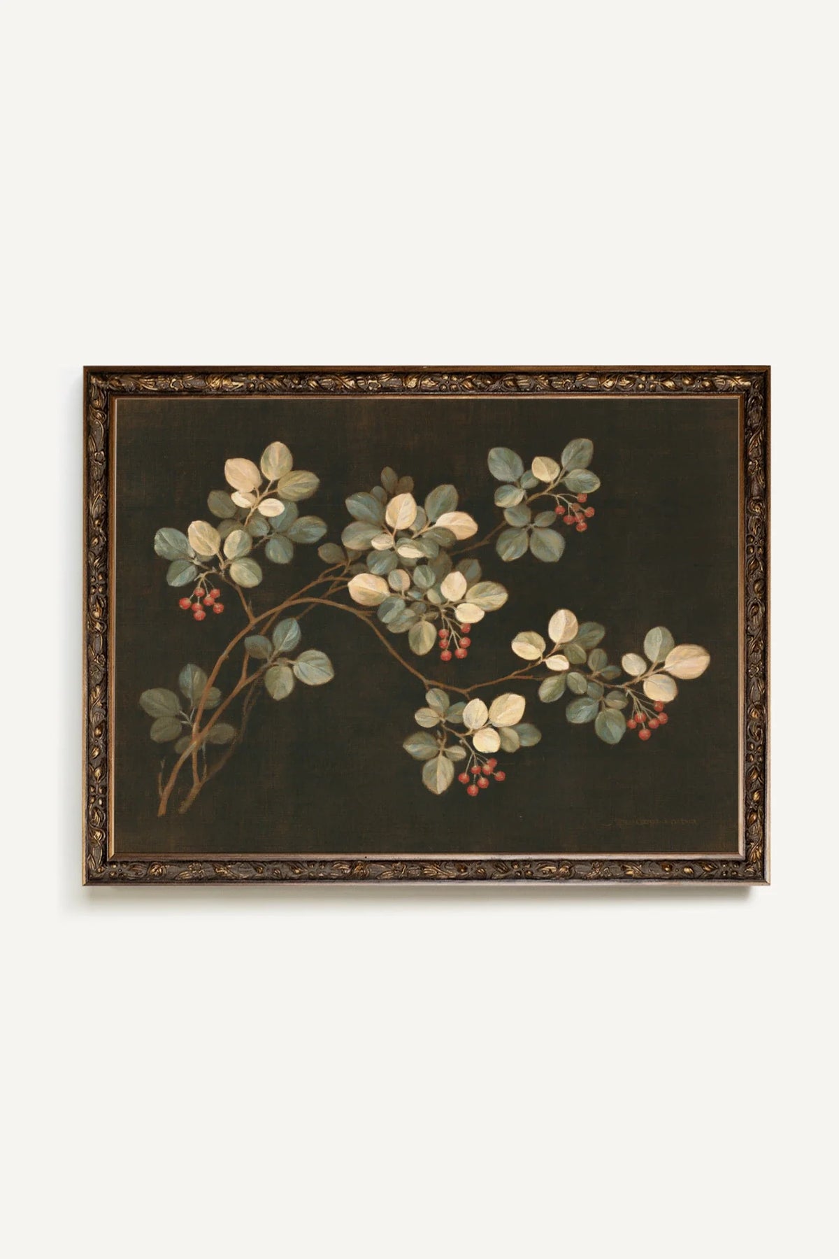 OLK_HLD_22, Oeuvre sur toile rigide, encadré Vintage Bronze