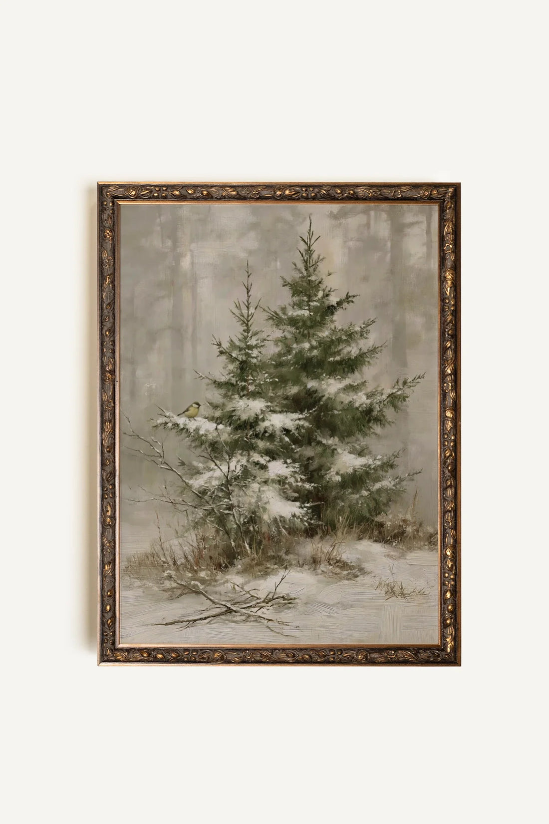 OLK_HLD_28, Oeuvre sur toile rigide, encadré Vintage Bronze