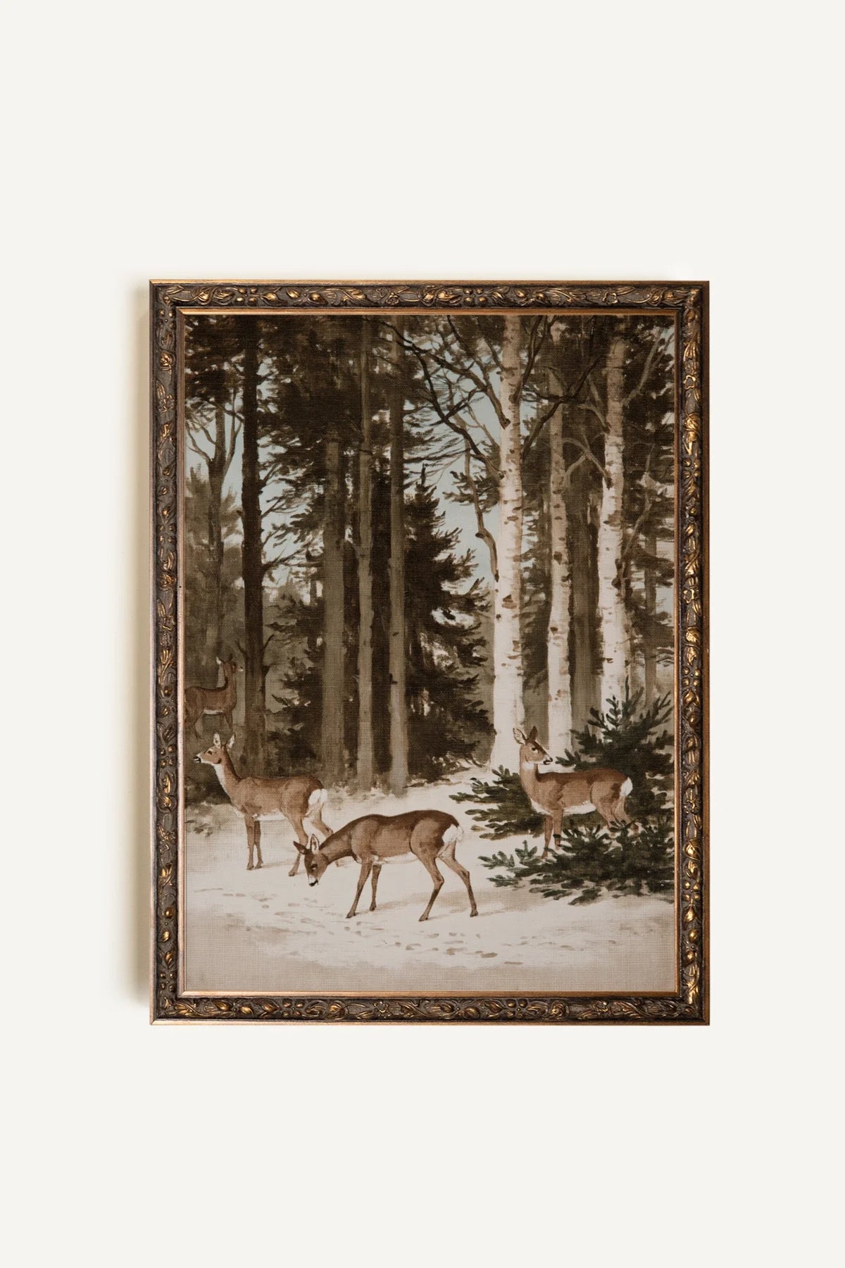 OLK_HLD_30, Oeuvre sur toile rigide, encadré Vintage Bronze