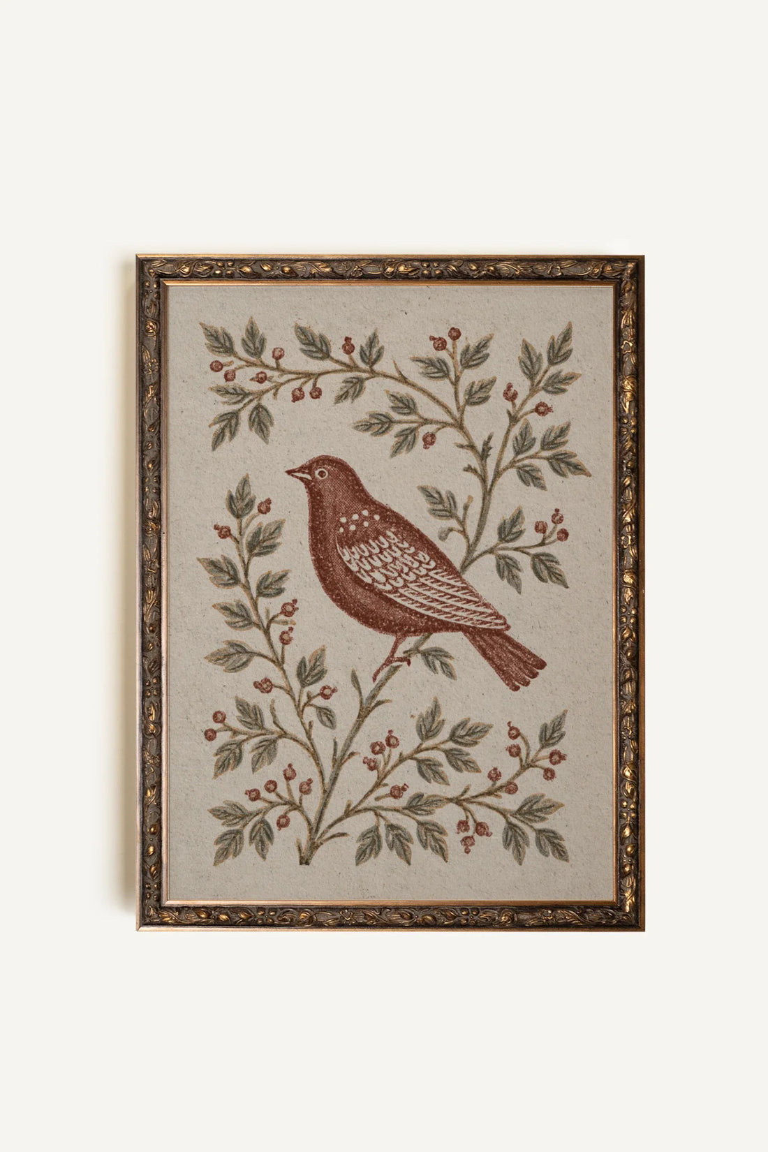 OLK_HLD_8, Oeuvre sur toile rigide, encadré Vintage Bronze