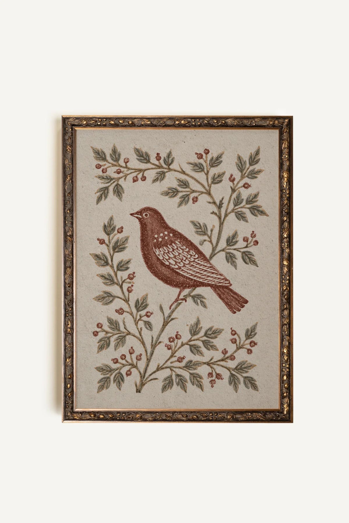 OLK_HLD_8, Oeuvre sur toile rigide, encadré Vintage Bronze