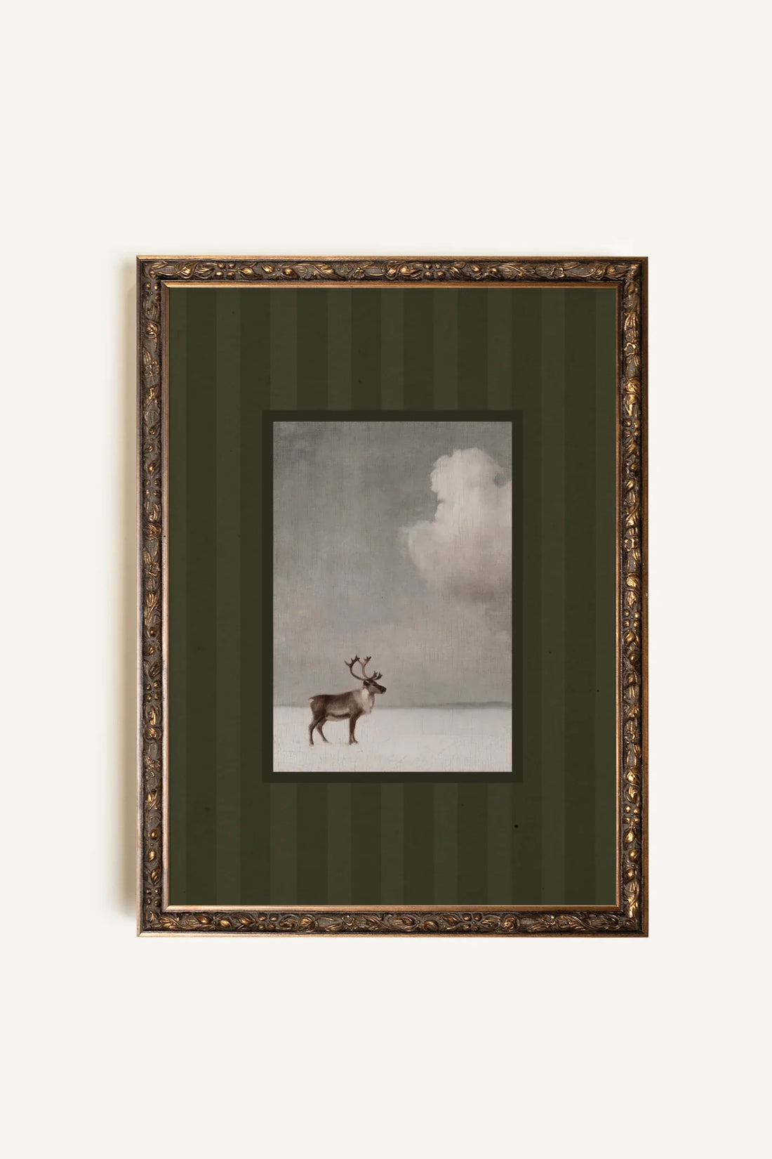 OLK_HLD_9, Oeuvre sur toile rigide, encadré Vintage Bronze