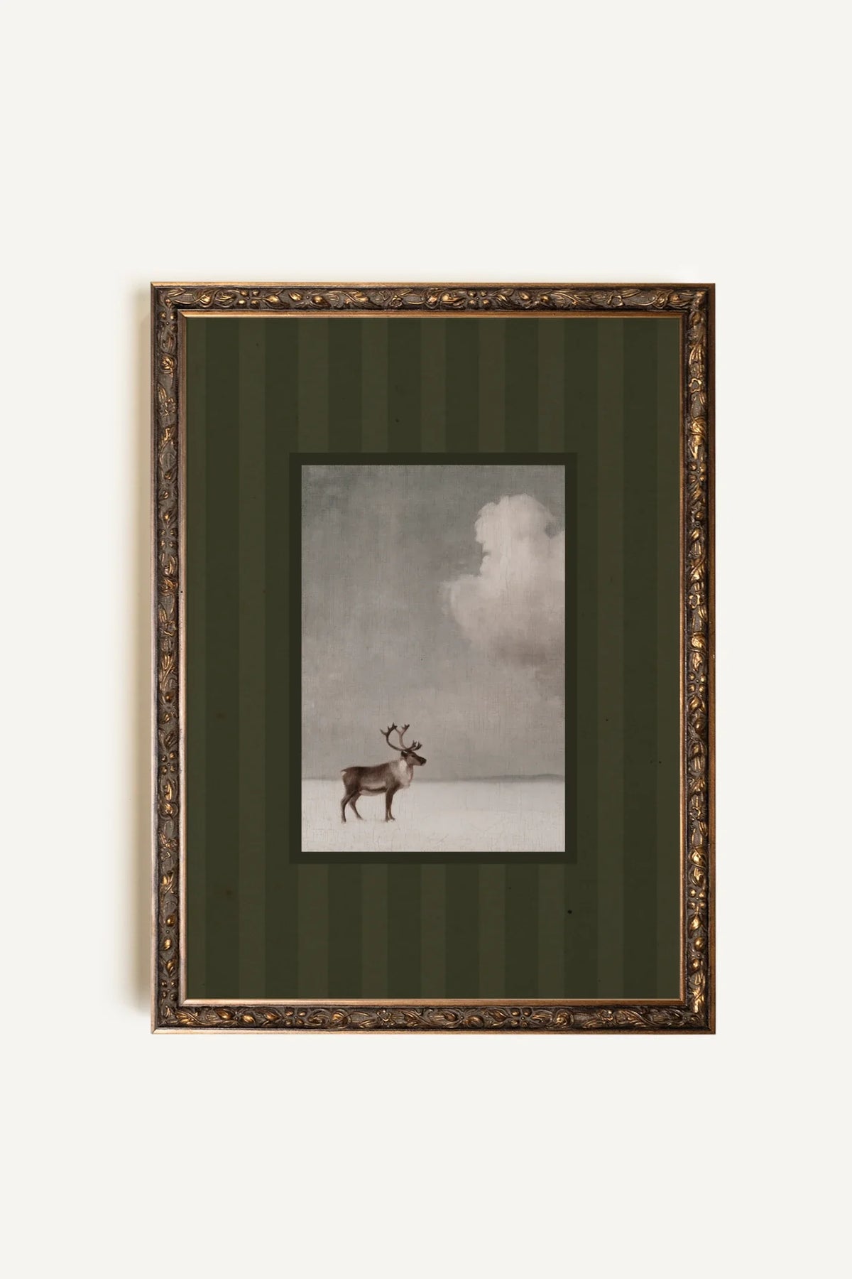 OLK_HLD_9, Oeuvre sur toile rigide, encadré Vintage Bronze