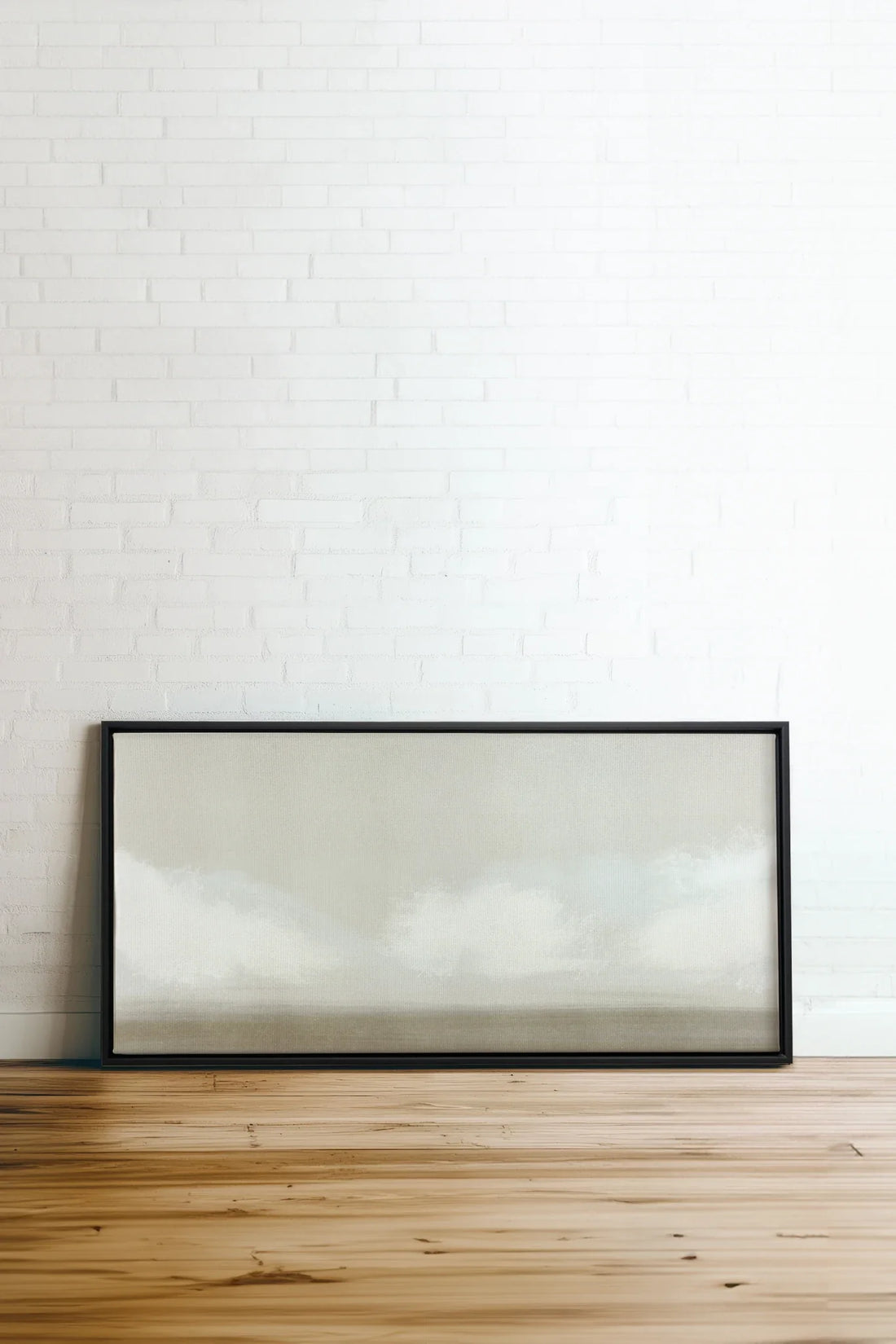 OPEN SKY, Oeuvre sur toile étirée, encadré Noir