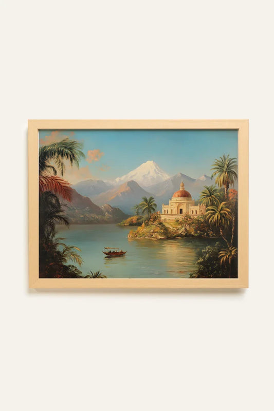 PALACE BY THE LAKE, Toile Rigide