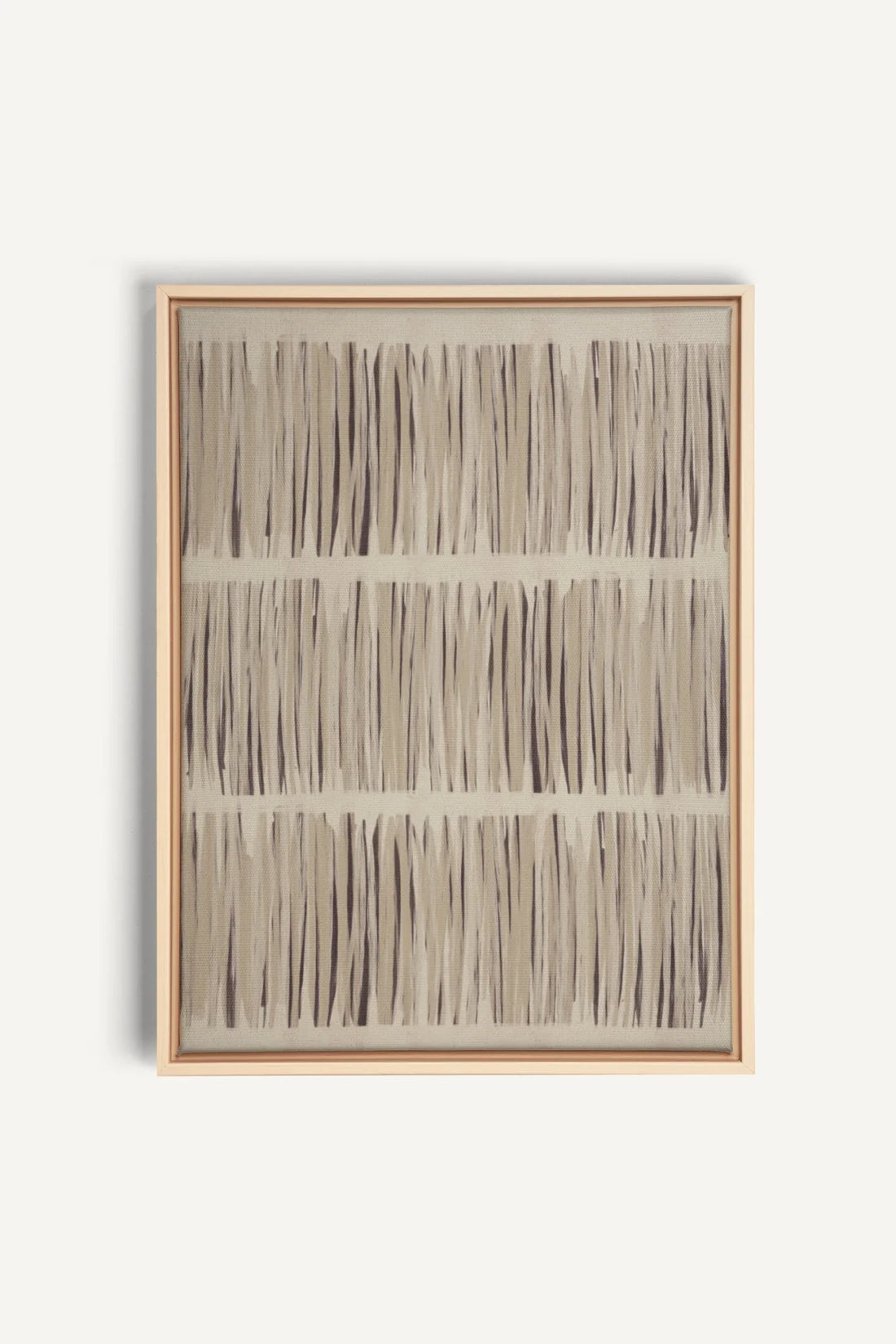 PARFUM DE PRAIRIE, Artwork on stretched canvas, framed Natural Light