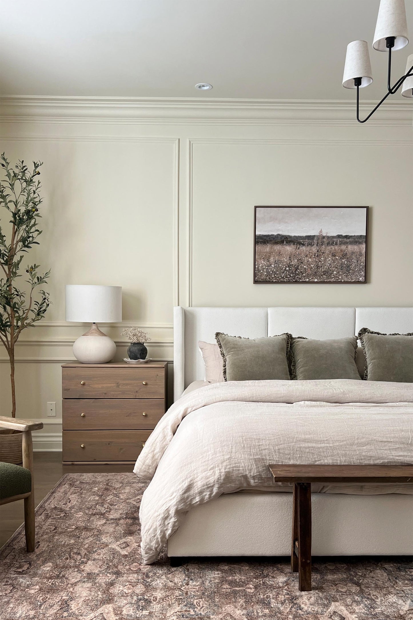 WILDFLOWER FIELD, Oeuvre sur toile étirée