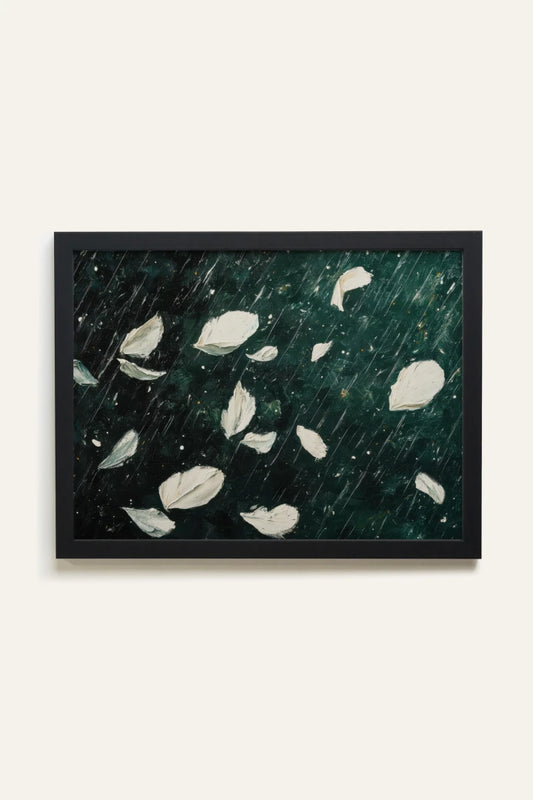 PETALS IN THE NIGHT, Toile Rigide