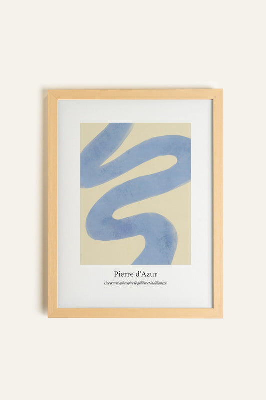 PIERRE D'AZUR, Toile Rigide