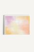 OLEKA CANVAS - POWDERED GLOW, Oeuvre sur toile étirée, encadré Blanc