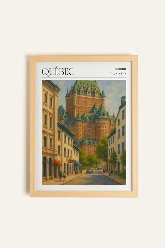 QUÉBEC I, Toile Rigide