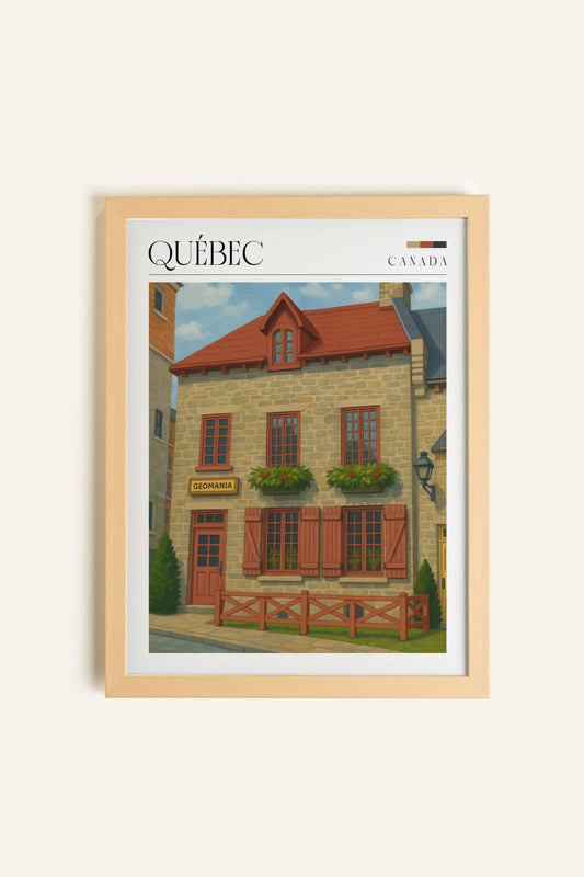 QUÉBEC II, Toile Rigide