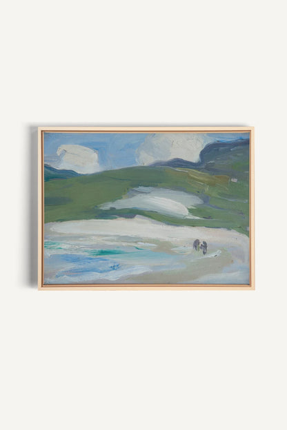 RIVERLIGHT, Oeuvre sur toile étirée, encadré Naturel Clair