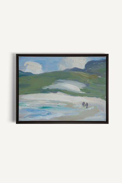 RIVERLIGHT, Oeuvre sur toile étirée, encadré Noir