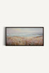 OLEKA CANVAS - Rose Lagoon, Oeuvre sur toile étirée, encadré Brun Noyer