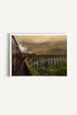 OLEKA CANVAS - ROUTE DU MYSTÈRE, Oeuvre sur toile étirée, encadré Blanc