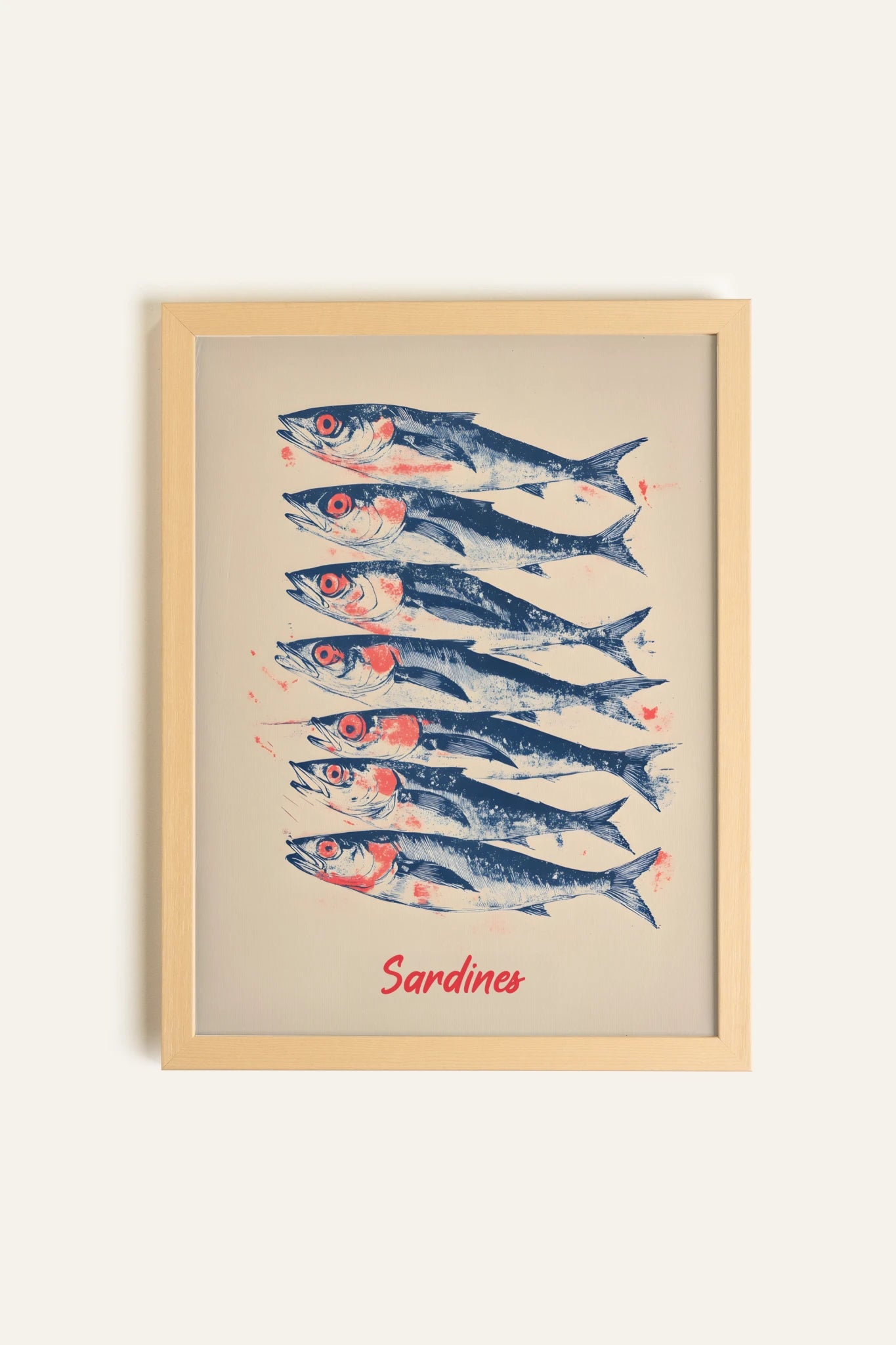 SARDINES, Toile Rigide
