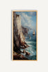 OLEKA CANVAS - SHORES OF INFINITY, Oeuvre sur toile étirée, encadré Naturel Clair