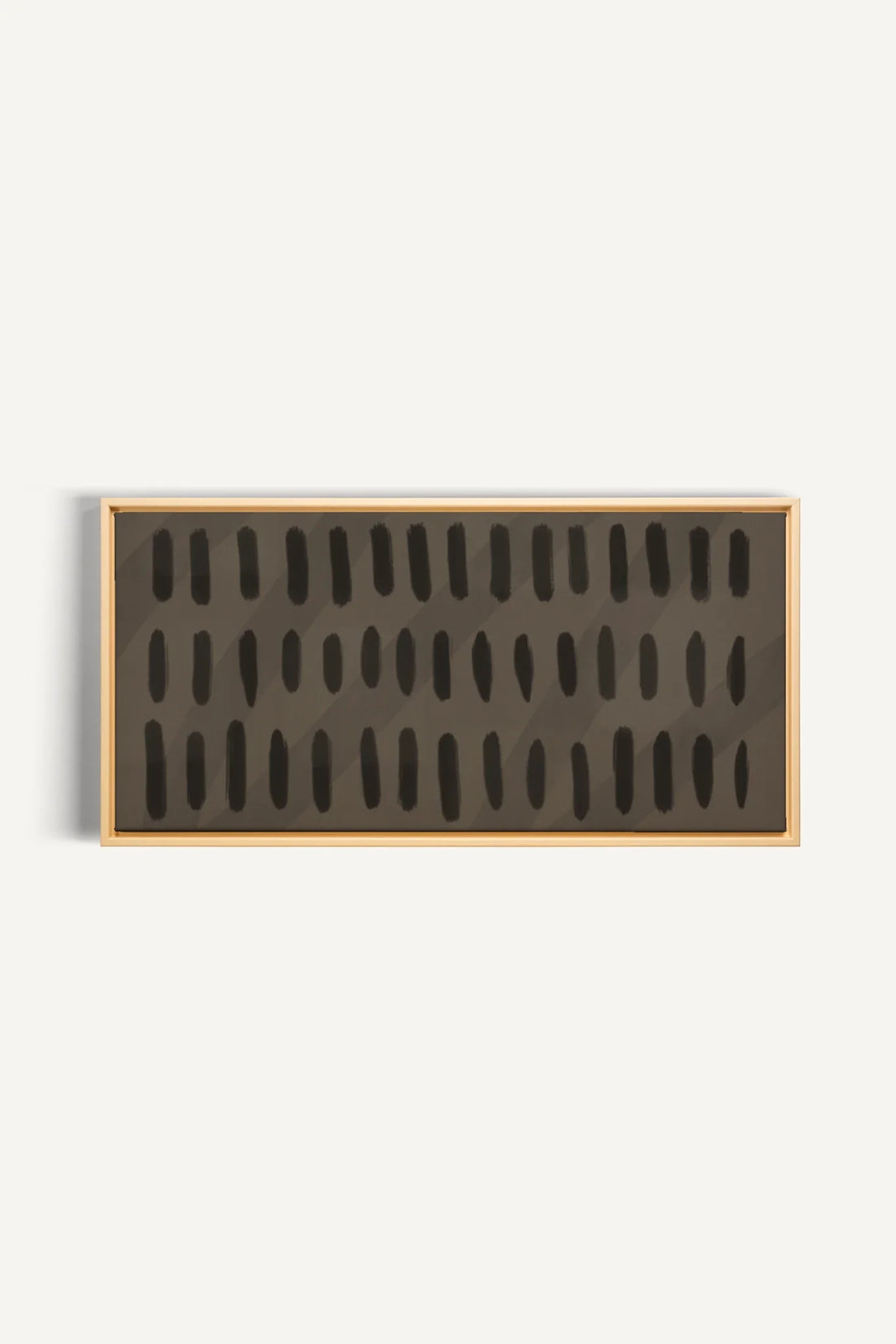SILENT BEATS, Artwork on stretched canvas, framed Natural Light