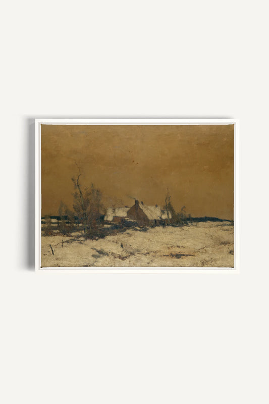 Silent House, Oeuvre sur toile étirée