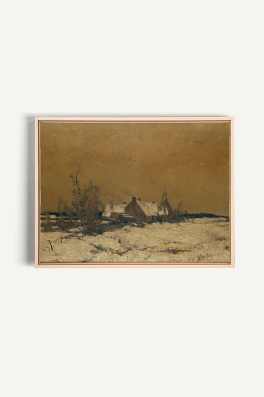 Silent House, Oeuvre sur toile étirée