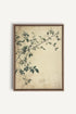 OLEKA CANVAS - SILENT VINES, Oeuvre sur toile étirée, encadré Brun Chêne