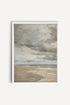 OLEKA CANVAS - SOFT SANDS, Oeuvre sur toile étirée, encadré Blanc