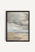 OLEKA CANVAS - SOFT SANDS, Oeuvre sur toile étirée, encadré Noir