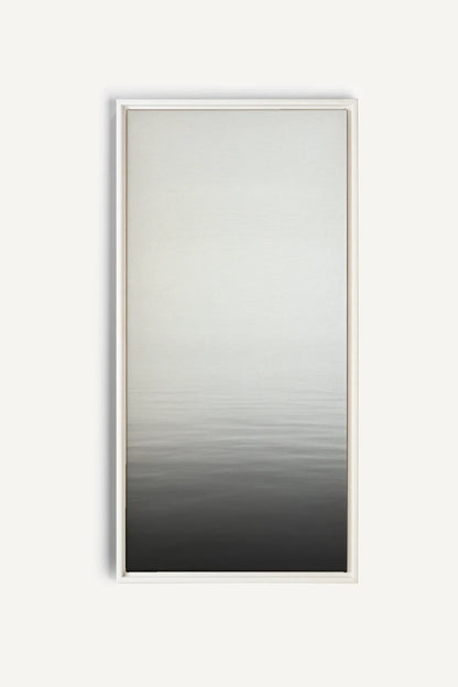 OLEKA CANVAS - SOOTHING MIST, Oeuvre sur toile étirée, encadré Blanc