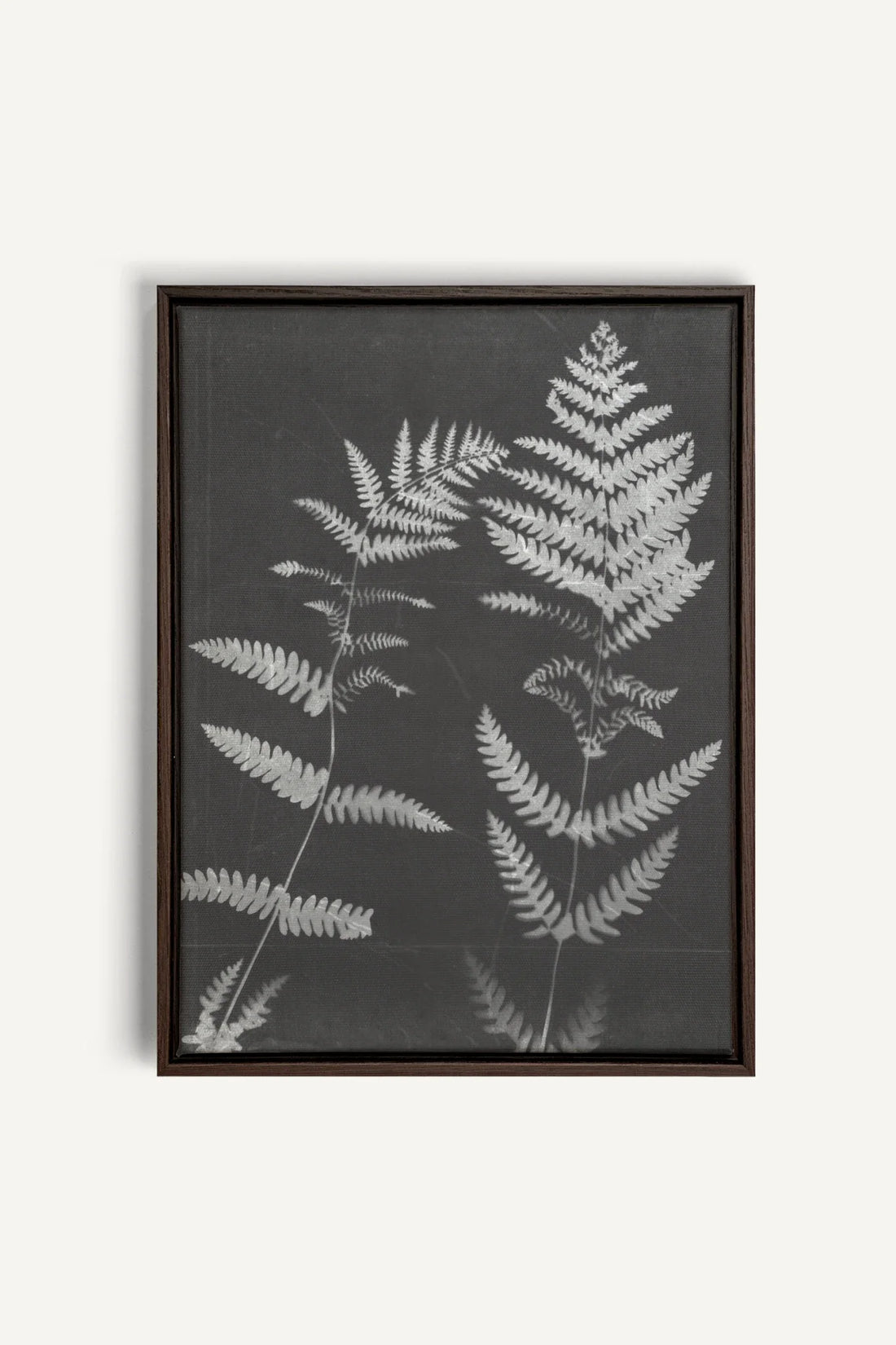 SOUFFLE FORESTIER, Oeuvre sur toile étirée, encadré Brun Noyer
