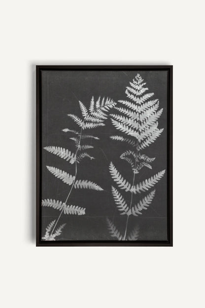 SOUFFLE FORESTIER, Oeuvre sur toile étirée, encadré Noir