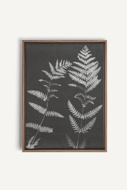 SOUFFLE FORESTIER, Oeuvre sur toile étirée, encadré Brun Chêne