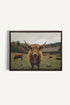 OLEKA CANVAS - SPIRIT OF THE MEADOW, Oeuvre sur toile étirée, encadré Brun Noyer