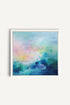 OLEKA CANVAS - SPLASH OF JOY, Oeuvre sur toile étirée, encadré Blanc