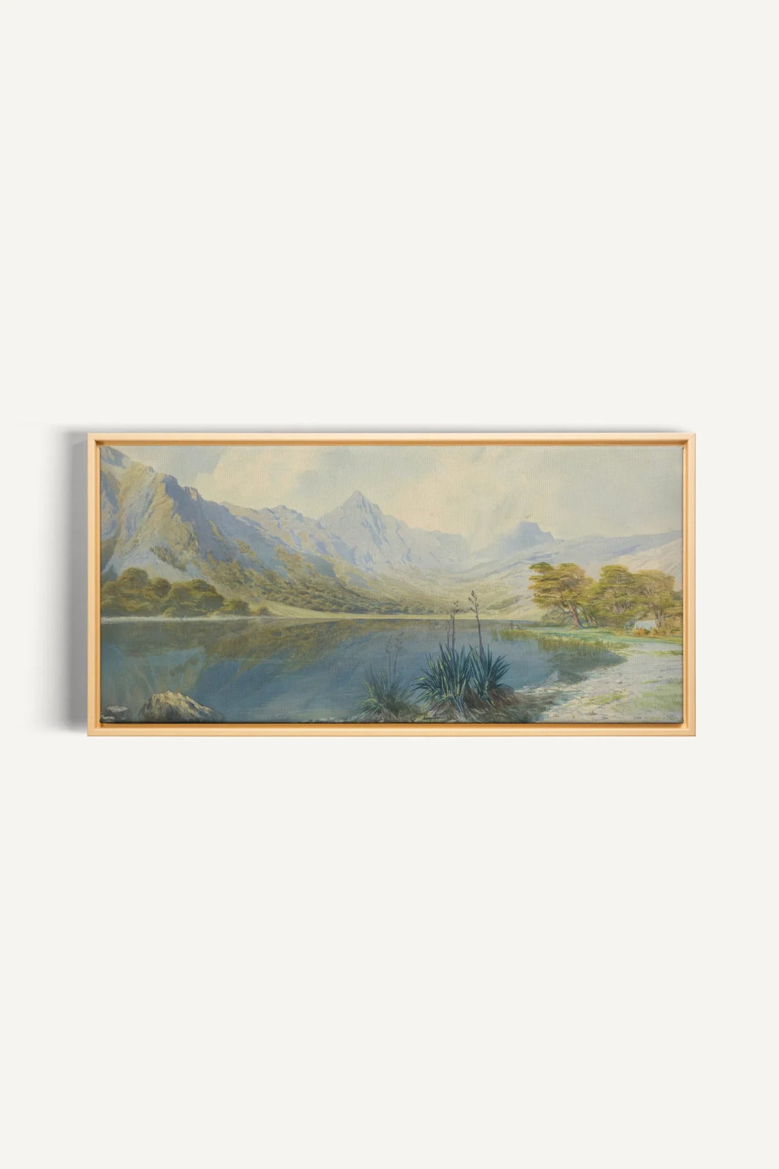 STILLWATER HAVEN, Oeuvre sur toile étirée, encadré Naturel Clair