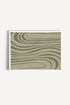 OLEKA CANVAS - STREAMLINES, Oeuvre sur toile étirée, encadré Blanc