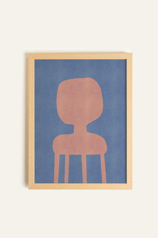 THE PINK CHAIR, Toile Rigide