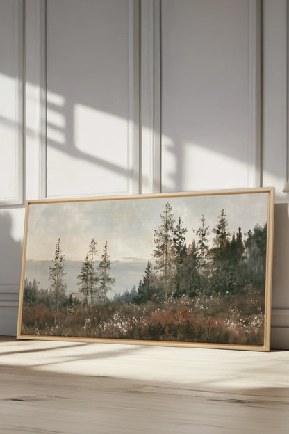 THE PROMISE OF PINES mockup naturel clair