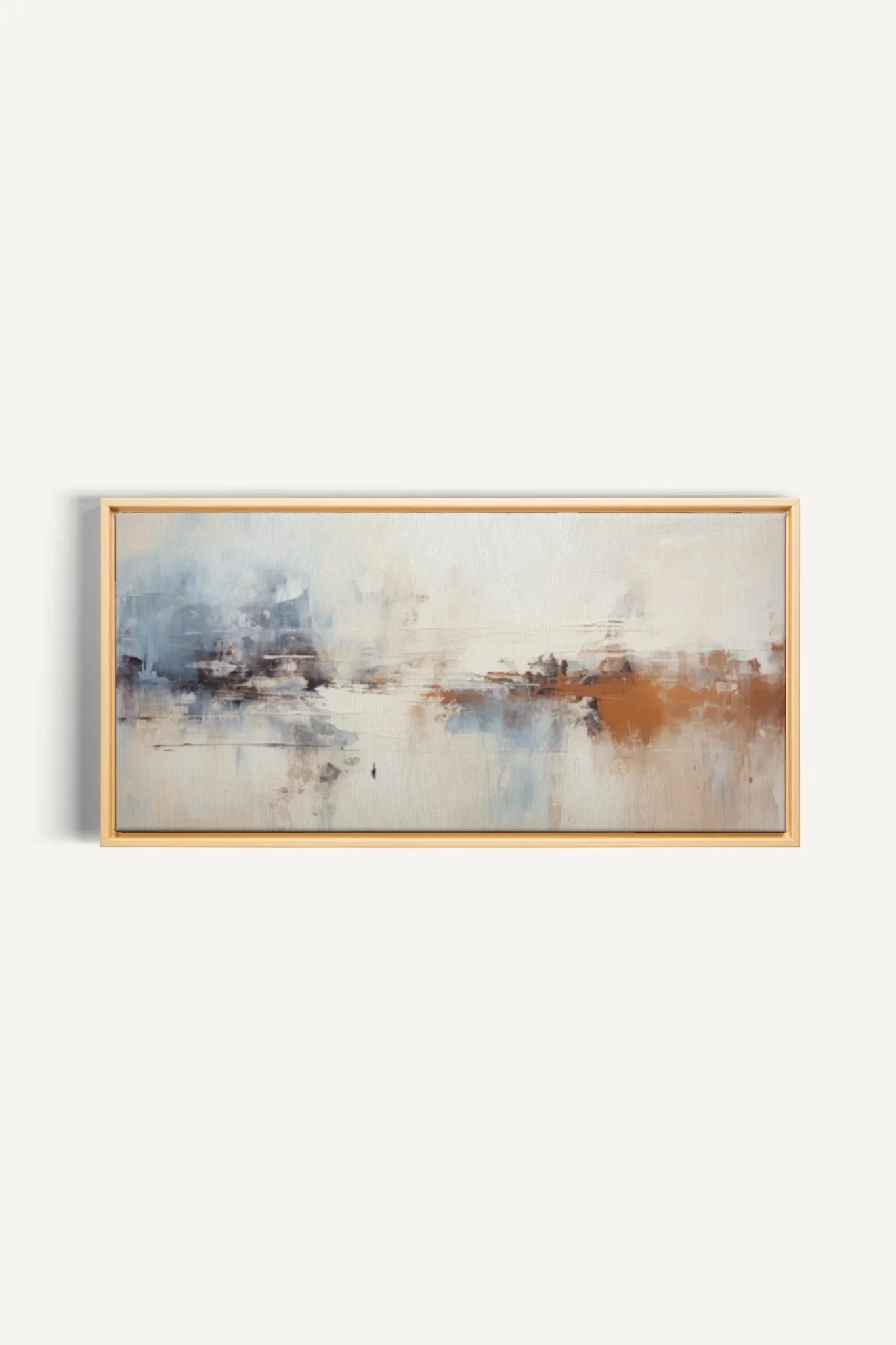OLEKA CANVAS - TIMELESS ART, Oeuvre sur toile étirée, encadré Naturel Clair