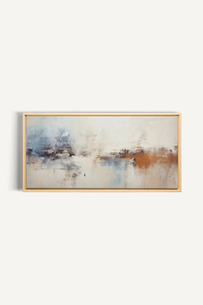 OLEKA CANVAS - TIMELESS ART, Oeuvre sur toile étirée, encadré Naturel Clair