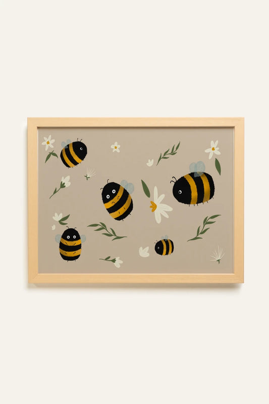 ABEILLES, Toile Rigide
