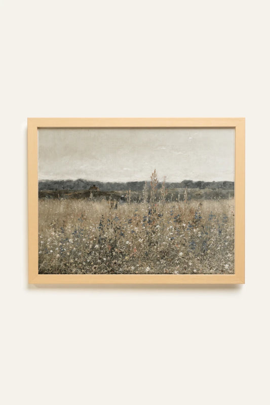 WILDFLOWER FIELD, toile rigide